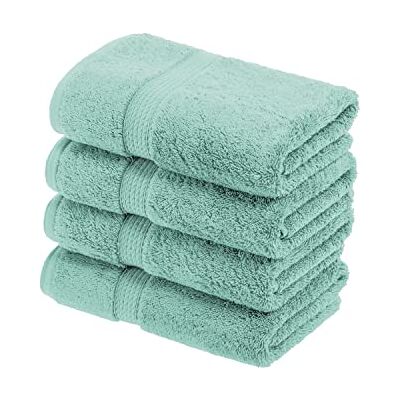 Superior Handtücher aus ägyptischer Baumwolle, 4er-Set, ultraweiche Handtücher, Dickes Plüsch, saugfähig, schwer, Gästebad, Hotel, Spa, Badezimmer, Duschbasics, Meeresgrün (Meeresschaum) Superior Handtücher aus ägyptischer Baumwolle, 4er-Set, ultraweiche Handtücher, Dickes Plüsch, saugfähig, schwer, Gästebad, Hotel, Spa, Badezimmer, Duschbasics, Meeresgrün (Meeresschaum)