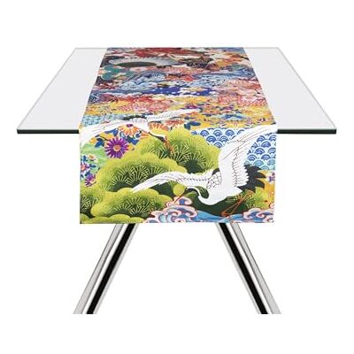 Excelsa Tischläufer, 100 % Baumwolle, 45 x 140 cm, orientalisches Dekor Excelsa Tischläufer, 100 % Baumwolle, 45 x 140 cm, orientalisches Dekor