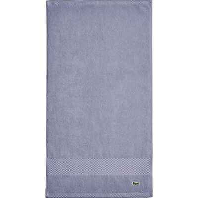 Lacoste Heritage-Supima-Baumwollhandtuch, Hell-Denim, 40,6 x 76,2 cm Lacoste Heritage-Supima-Baumwollhandtuch, Hell-Denim, 40,6 x 76,2 cm