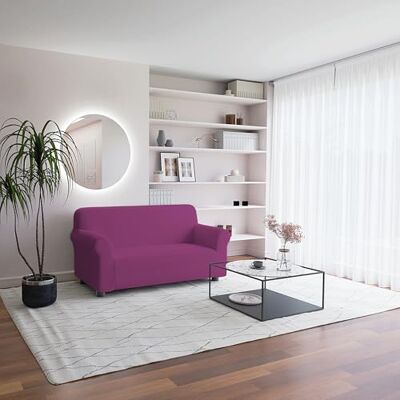 Italian Bed Linen Piu Bello Sofabezug bielastico ausziehbar, Fuchsia, 2 PLÄTZE Italian Bed Linen Piu Bello Sofabezug bielastico ausziehbar, Fuchsia, 2 PLÄTZE