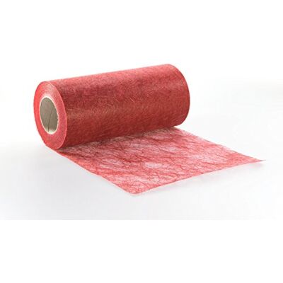 Unbekannt Sizoflor 20 cm x 25m 3500 rot Tischläufer Tischband für Dekoration zu Hochzeiten und Weihnachten Unbekannt Sizoflor 20 cm x 25m 3500 rot Tischläufer Tischband für Dekoration zu Hochzeiten und Weihnachten