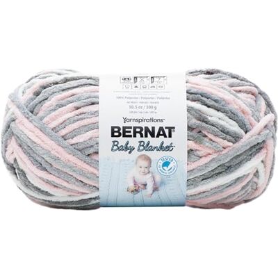 Bernat Babydecke, Polyester, Babygrau, 300g Bernat Babydecke, Polyester, Babygrau, 300g
