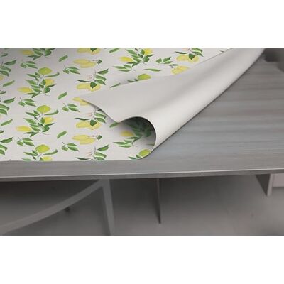 GEMITEX Bedruckter Tischschutz, hergestellt in Italien, rutschfest, stoßfest, doppelseitig, Zitronen 1414, 140 x 140 cm, dekoriert und schützt Ihren Tisch vor Stößen, Kratzern und Flüssigkeiten GEMITEX Bedruckter Tischschutz, hergestellt in Italien, rutschfest, stoßfest, doppelseitig, Zitronen 1414, 140 x 140 cm, dekoriert und schützt Ihren Tisch vor Stößen, Kratzern und Flüssigkeiten