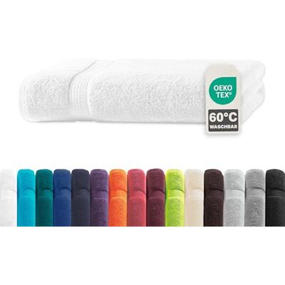 Müskaan ® Handtuch Weiß, 100% Baumwolle, 100x150cm, 500g/m² – Öko-Tex, Frottee Badehandtuch Baumwolle, Duschtuch 100x150cm, Großes Handtuch Weiß für Bad, 60°C waschbar, Frotteetücher Müskaan ® Handtuch Weiß, 100% Baumwolle, 100x150cm, 500g/m² – Öko-Tex, Frottee Badehandtuch Baumwolle, Duschtuch 100x150cm, Großes Handtuch Weiß für Bad, 60°C waschbar, Frotteetücher