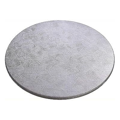 XHDZSW Runde Tischdecke, Elastische Tischtuch, Non-Slip Round Tablecloth, Washable Stretch Table Cover, Tischdecke Outdoor Rund, Tischtuch (110cm,Grau) XHDZSW Runde Tischdecke, Elastische Tischtuch, Non-Slip Round Tablecloth, Washable Stretch Table Cover, Tischdecke Outdoor Rund, Tischtuch (110cm,Grau)
