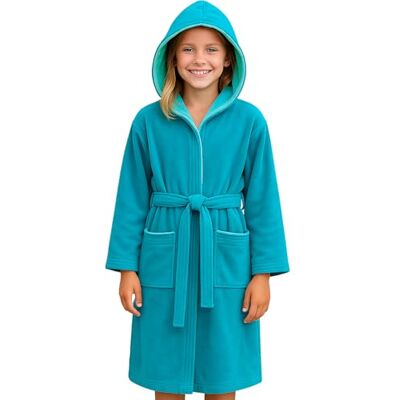 Morgenstern Bademantel Kinder Frottee Baumwolle Mädchen Jungen Kapuze Weich, saugfähig, atmungsaktiv auf Schadstoffe geprüft Standard 100 by OEKO-TEX Morgenstern Bademantel Kinder Frottee Baumwolle Mädchen Jungen Kapuze Weich, saugfähig, atmungsaktiv auf Schadstoffe geprüft Standard 100 by OEKO-TEX