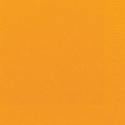 Duni Servietten 3lagig aus Zelltuch Uni orange, 33 x 33 cm, 1/4 Falz, 250 Stück Duni Servietten 3lagig aus Zelltuch Uni orange, 33 x 33 cm, 1/4 Falz, 250 Stück