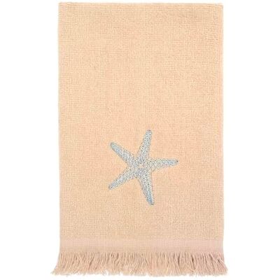 Avanti Linens Fingerspitzen-Handtuch, weiches und saugfähiges Baumwolltuch (von The Sea Collection, Rattan) Avanti Linens Fingerspitzen-Handtuch, weiches und saugfähiges Baumwolltuch (von The Sea Collection, Rattan)