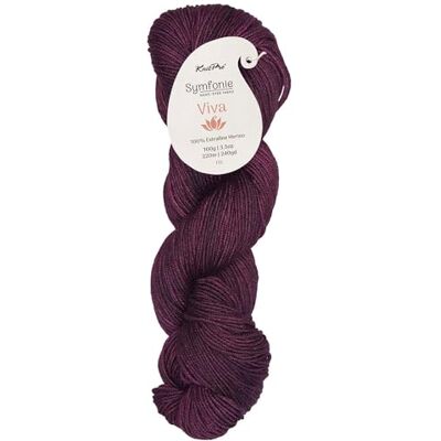 Symfonie Yarns - ca. 220 m Mahogany 100 g - Mahogany - Yarn Symfonie Yarns - ca. 220 m Mahogany 100 g - Mahogany - Yarn