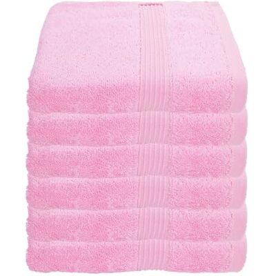 Julie Julsen 6er Pack Handtuch 23 Farben erhältlich weich und saugstark 500gsm Öko Tex 50 x 100 cm Babyrosa Julie Julsen 6er Pack Handtuch 23 Farben erhältlich weich und saugstark 500gsm Öko Tex 50 x 100 cm Babyrosa