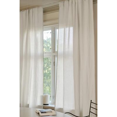 Jotex LINA Linen-Mix Multifunktionsgardine 2er-Set, Hochwertige Halbtransparente Leinen und Baumwolle Gardinen (2er-Pack) Naturweiß, 135 x 250cm Jotex LINA Linen-Mix Multifunktionsgardine 2er-Set, Hochwertige Halbtransparente Leinen und Baumwolle Gardinen (2er-Pack) Naturweiß, 135 x 250cm