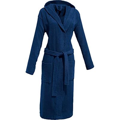 REDBEST - Walk-Frottier Unisex-Bademantel Chicago - Blau - S - Bademantel REDBEST - Walk-Frottier Unisex-Bademantel Chicago - Blau - S - Bademantel