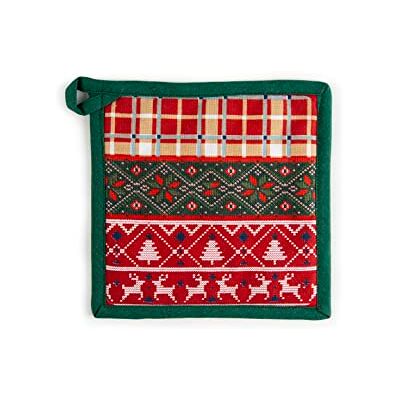 Excelsa Fall Winter Topflappen, 20 x 20 cm, Futter 100% Baumwolle, Füllung aus Polyester Excelsa Fall Winter Topflappen, 20 x 20 cm, Futter 100% Baumwolle, Füllung aus Polyester