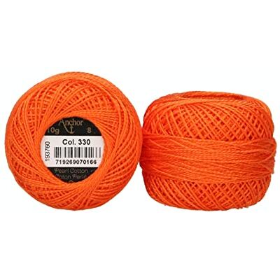 Anchor Perlgarn 8, 4591008-00330, Farbe:koralle, Stickgarne Anchor Perlgarn 8, 4591008-00330, Farbe:koralle, Stickgarne