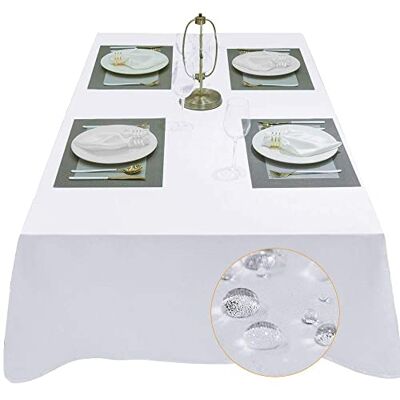 Falcon Tischdecke 120 x 120 cm Eckig Wasserdicht Tischdecke Leinenoptik Tischtuch abwaschbar Tischtuch Leinen Tischläufer Tischwäsche Eckig Weiss Falcon Tischdecke 120 x 120 cm Eckig Wasserdicht Tischdecke Leinenoptik Tischtuch abwaschbar Tischtuch Leinen Tischläufer Tischwäsche Eckig Weiss