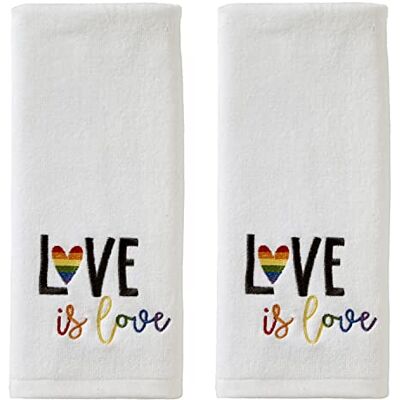 SKL Home Love Handtuch-Set, 63,5 x 40,6 cm, 2 Stück SKL Home Love Handtuch-Set, 63,5 x 40,6 cm, 2 Stück
