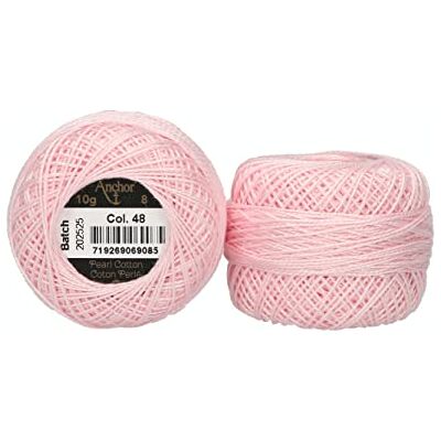 Anchor Perlgarn 8, 4591008-00048, Farbe:himbeerrose, Stickgarne Anchor Perlgarn 8, 4591008-00048, Farbe:himbeerrose, Stickgarne