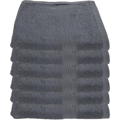 Julie Julsen 6er Pack Handtuch 29 Farben erhältlich weich und saugstark 500gsm Öko Tex 50 x 100 cm Silbergrau B-Ware Julie Julsen 6er Pack Handtuch 29 Farben erhältlich weich und saugstark 500gsm Öko Tex 50 x 100 cm Silbergrau B-Ware