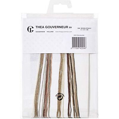 Thea GOUVERNEUR SINCE 1959 2004 Kreuzstich-Set, Mehrfarbig, 13x13cm Thea GOUVERNEUR SINCE 1959 2004 Kreuzstich-Set, Mehrfarbig, 13x13cm