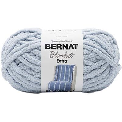 Bernat Weiche blaue Decke Extra, 1 Packung Bernat Weiche blaue Decke Extra, 1 Packung