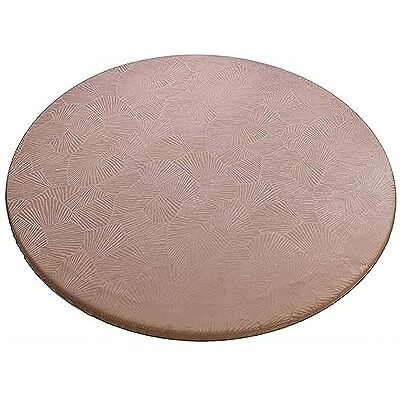 XHDZSW Runde Tischdecke, Elastische Tischtuch, Non-Slip Round Tablecloth, Washable Stretch Table Cover, Tischdecke Outdoor Rund, Tischtuch (110cm,Kaffeefarbe) XHDZSW Runde Tischdecke, Elastische Tischtuch, Non-Slip Round Tablecloth, Washable Stretch Table Cover, Tischdecke Outdoor Rund, Tischtuch (110cm,Kaffeefarbe)