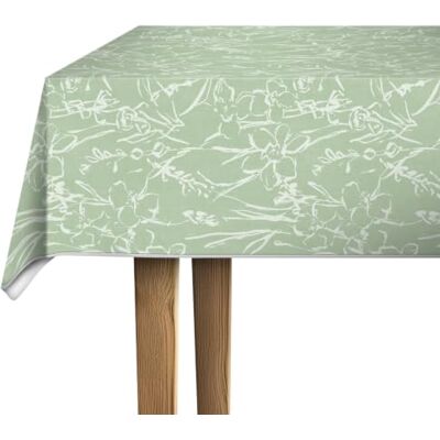 d-c-fix Wachstuchtischdecke – Freshfield verd (140 x 180 cm) – Tischunterlage für Küchen- und Esstisch – lebensmittelechtes & abwaschbares Esstischset d-c-fix Wachstuchtischdecke – Freshfield verd (140 x 180 cm) – Tischunterlage für Küchen- und Esstisch – lebensmittelechtes & abwaschbares Esstischset