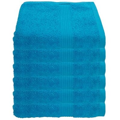 Julie Julsen 6er Pack Handtuch 29 Farben erhältlich weich und saugstark 500gsm Öko Tex Türkis 50 x 100 cm B-Ware Julie Julsen 6er Pack Handtuch 29 Farben erhältlich weich und saugstark 500gsm Öko Tex Türkis 50 x 100 cm B-Ware
