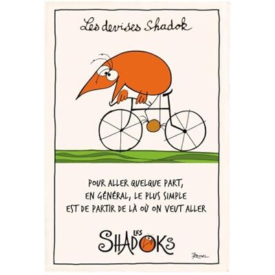 Winkler Geschirrtuch Shadok À vélo Écru 48 X 72 ekrü 48 x 72 cm Winkler Geschirrtuch Shadok À vélo Écru 48 X 72 ekrü 48 x 72 cm