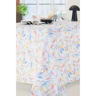 CALITEX Pflegeleichte Tischdecke aus Jake-Stoff. CALITEX Pflegeleichte Tischdecke aus Jake-Stoff.