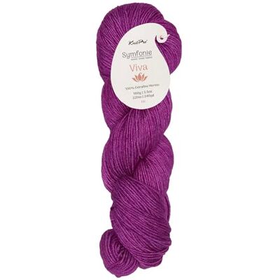 Symfonie Yarns - Viva - Violett - 100 g - Garn Symfonie Yarns - Viva - Violett - 100 g - Garn