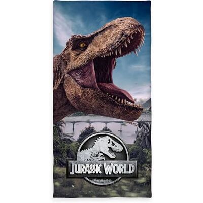 Herding Velourstuch Jurassic World, 75 x 150 cm, Handtuch aus 100% Baumwolle, Velours Herding Velourstuch Jurassic World, 75 x 150 cm, Handtuch aus 100% Baumwolle, Velours