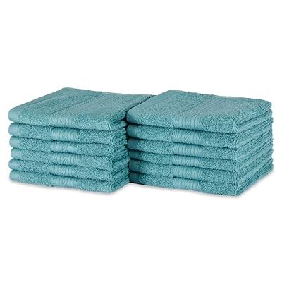 Amazon Waschlappen aus Baumwolle, 12 Stück, 30 x 30 cm Amazon Waschlappen aus Baumwolle, 12 Stück, 30 x 30 cm