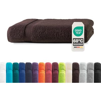 Müskaan ® Handtuch Braun, 100% Baumwolle, 100x150cm, 500g/m² – Öko-Tex, Frottee Badehandtuch Baumwolle, Duschtuch 100x150cm, Großes Handtuch Braun für Bad, 60°C waschbar, Frotteetücher Müskaan ® Handtuch Braun, 100% Baumwolle, 100x150cm, 500g/m² – Öko-Tex, Frottee Badehandtuch Baumwolle, Duschtuch 100x150cm, Großes Handtuch Braun für Bad, 60°C waschbar, Frotteetücher