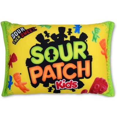 iscream Sour Patch Kinder-Paket, Fotodruck, 30,5 x 17,8 cm, Mikroperlen-Akzentkissen iscream Sour Patch Kinder-Paket, Fotodruck, 30,5 x 17,8 cm, Mikroperlen-Akzentkissen