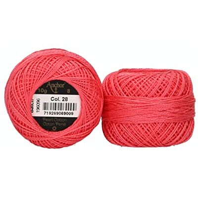 Anchor Perlgarn 8, 4591008-00028, Farbe:malve hell, Stickgarne Anchor Perlgarn 8, 4591008-00028, Farbe:malve hell, Stickgarne