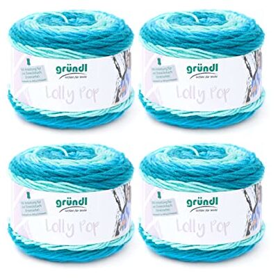 Gründl Lolly Pop Bunte Garn - Stricken & Häkeln - 400g Gründl Lolly Pop Bunte Garn - Stricken & Häkeln - 400g