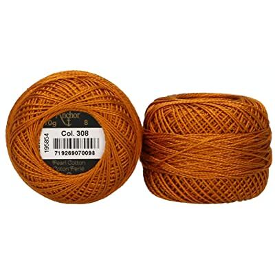 Anchor Perlgarn 8, 4591008-00308, Farbe:gold, Stickgarne Anchor Perlgarn 8, 4591008-00308, Farbe:gold, Stickgarne