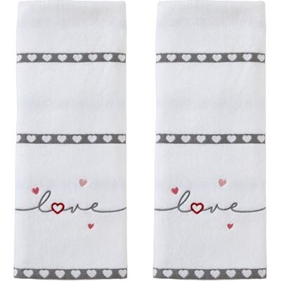 SKL Home Heart in Love Handtuch-Set, 2 Stück SKL Home Heart in Love Handtuch-Set, 2 Stück