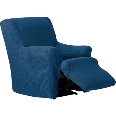 ECOMMERC3 Bi-elastischer Sesselbezug mit Fußteilen, einteilig, atmungsaktiv, Sesselbezug mit zusammengesetzten Füßen, Blau, vollständiger Schutz mit Schaumstoff-Befestigung ECOMMERC3 Bi-elastischer Sesselbezug mit Fußteilen, einteilig, atmungsaktiv, Sesselbezug mit zusammengesetzten Füßen, Blau, vollständiger Schutz mit Schaumstoff-Befestigung