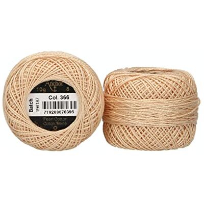 Anchor Perlgarn 8, 4591008-00366, Farbe:sand, Stickgarne Anchor Perlgarn 8, 4591008-00366, Farbe:sand, Stickgarne