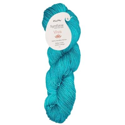 Symfonie Yarns - Viva - Emerald Sea - 100 g - Yarn Symfonie Yarns - Viva - Emerald Sea - 100 g - Yarn
