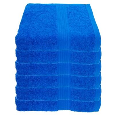 Julie Julsen 6er Pack Handtuch 23 Farben erhältlich weich und saugstark 500gsm Öko Tex Royalblau 50 x 100 cm Julie Julsen 6er Pack Handtuch 23 Farben erhältlich weich und saugstark 500gsm Öko Tex Royalblau 50 x 100 cm