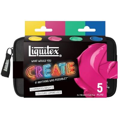 Liquitex WWYC Acrylfarben Mixed Media Set Strahlende Leuchtfarben Liquitex WWYC Acrylfarben Mixed Media Set Strahlende Leuchtfarben