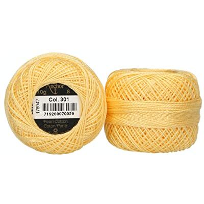 Anchor Perlgarn 8, 4591008-00301, Farbe:vanille dunkel, Stickgarne Anchor Perlgarn 8, 4591008-00301, Farbe:vanille dunkel, Stickgarne