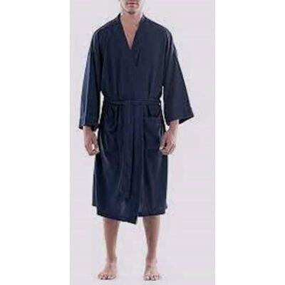 Amazon Herren Leichter Waffel-Bademantel (Erhältlich In Den Größen Schwer Und Groß), Marineblau, XXL Große Größen Amazon Herren Leichter Waffel-Bademantel (Erhältlich In Den Größen Schwer Und Groß), Marineblau, XXL Große Größen