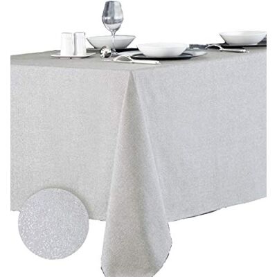 CALITEX Festliche Tischdecke, Weiß, rechteckig, 150 x 250 cm CALITEX Festliche Tischdecke, Weiß, rechteckig, 150 x 250 cm