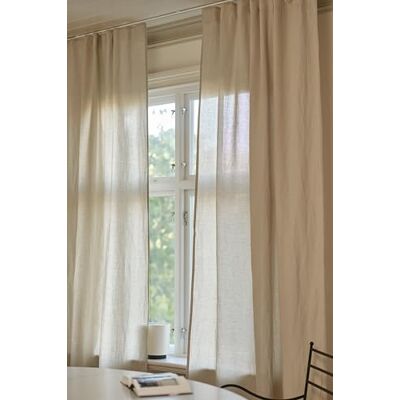 Jotex LINA Linen-Mix Multifunktionsgardine 2er-Set, Hochwertige Halbtransparente Leinen und Baumwolle Gardinen (2er-Pack) Leinenbeige, 135 x 300cm Jotex LINA Linen-Mix Multifunktionsgardine 2er-Set, Hochwertige Halbtransparente Leinen und Baumwolle Gardinen (2er-Pack) Leinenbeige, 135 x 300cm