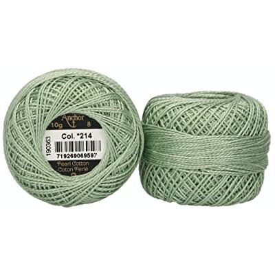 Anchor Perlgarn 8, 4591008-00214, Farbe:salbei, Stickgarne Anchor Perlgarn 8, 4591008-00214, Farbe:salbei, Stickgarne
