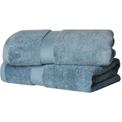 Superior Badetuch-Set, ägyptische Baumwolle, 2-teilig, Jeansblau, 2-teilig Superior Badetuch-Set, ägyptische Baumwolle, 2-teilig, Jeansblau, 2-teilig