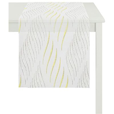 Apelt Poesia 48X140 Fb.50 Läufer, Polyester, Gelb, 48 x 140 x 0.5 cm, 1 Einheiten Apelt Poesia 48X140 Fb.50 Läufer, Polyester, Gelb, 48 x 140 x 0.5 cm, 1 Einheiten